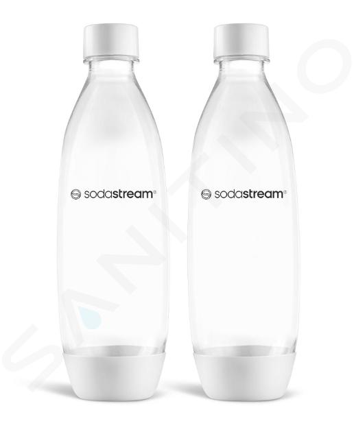 SodaStream Príslušenstvo - Fľaša 1 l, 2 ks, biela 42007068