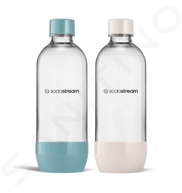 SodaStream Příslušenství - Láhev 1 l, 2 ks, modrá/béžová 42007123