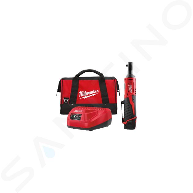 Milwaukee - 12V AKKU-Ratsche M12 IR-201B 3/8, 1x Akku 2,0 Ah Li-Ion, Ladegerät 4933441720