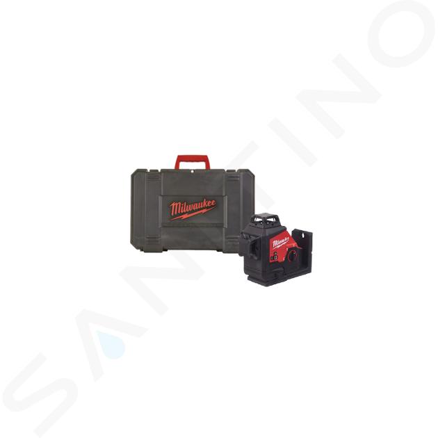Milwaukee - 12V Akku-Kreuzlinienlaser M12 3PL-0C, Reichweite 100 m, ohne Akku und Ladegerät 4933478103