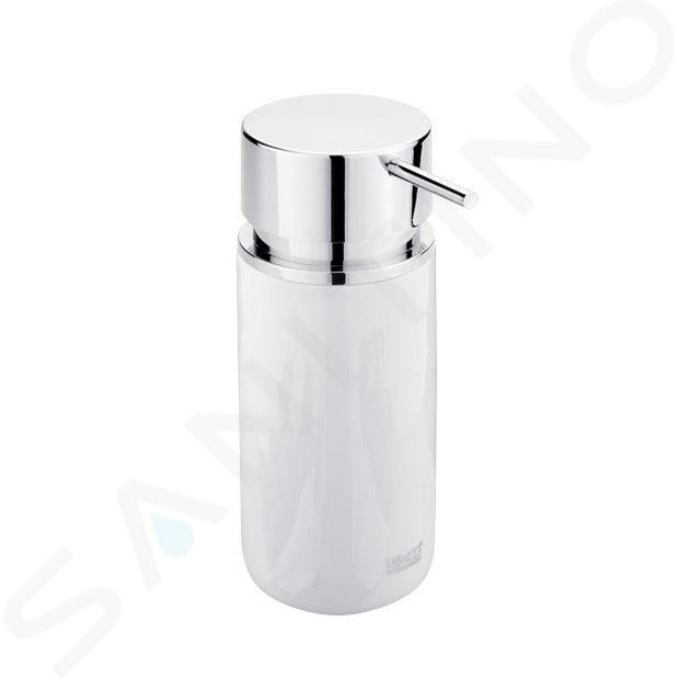 Nimco Polo - Dispenser di sapone liquido, bianco/cromo PO 18031K-26