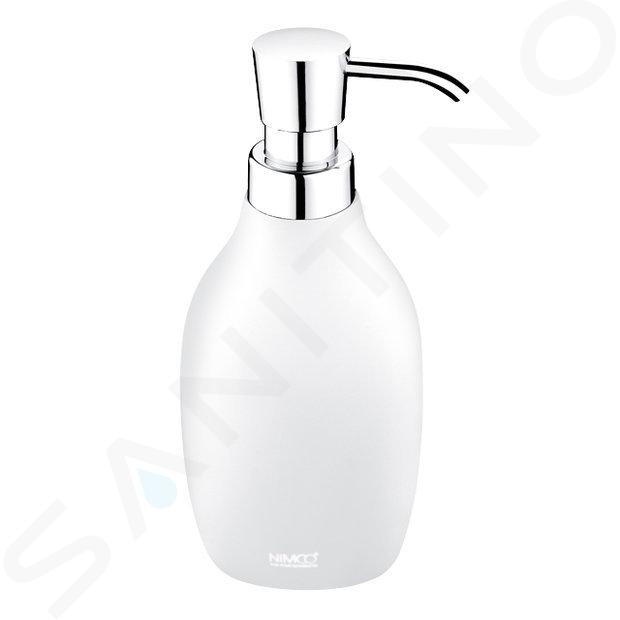 Nimco Ava - Distributeur de savon liquide, blanc/chrome AV 15031-05