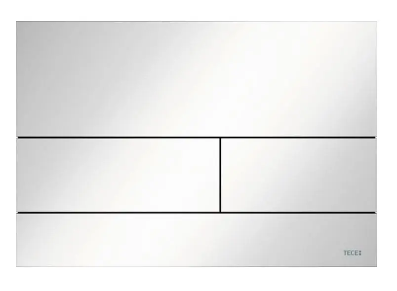 Tece - Ovládání splachování, lesklá bílá 9240832IIJ1