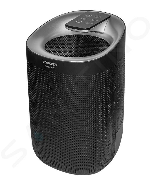 Concept - Deshumidificador y purificador de aire Perfect Air, negro ov1210