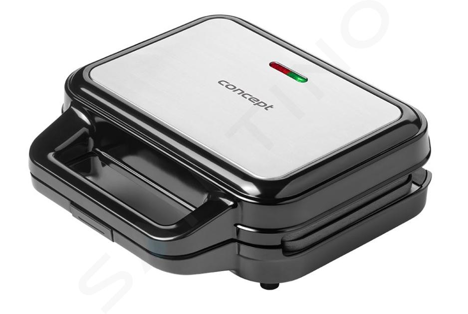 Concept - Toaster 4in1, 900 W, Edelstahl/schwarz sv3070