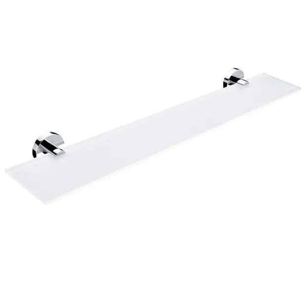 Nimco Unix - Półka 60 cm, szkło matowe/chrom UN 13091B-60-26