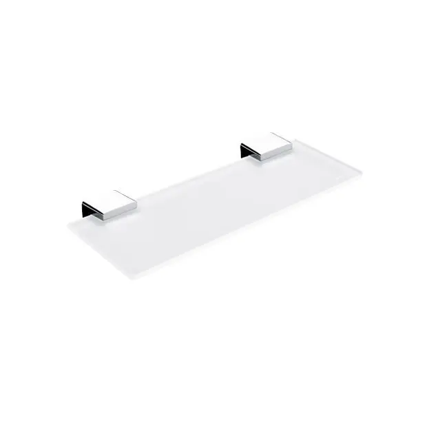 Levně Nimco Kibo - Polička, délka 30 cm, matné sklo/chrom Ki 14091B-30-26
