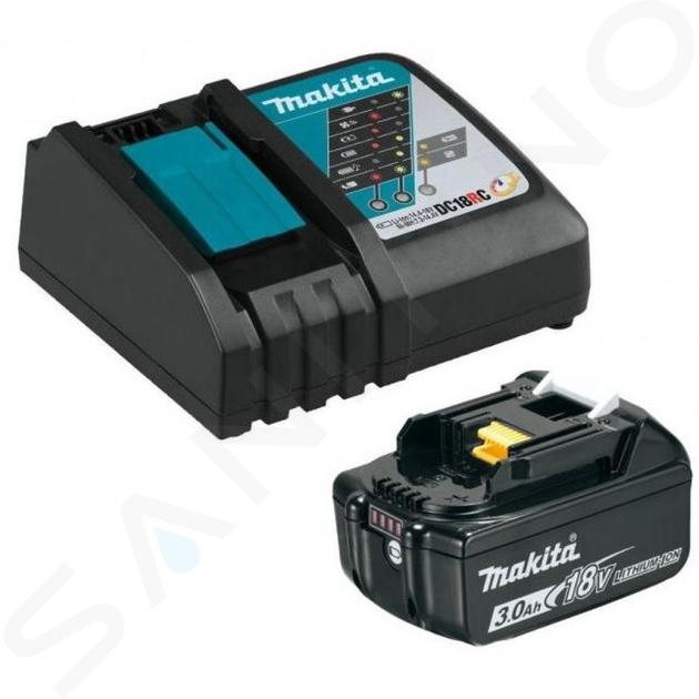 Makita Accesorii - Set de încărcător 9A și baterie 1x 18 V LXT 3,0 Ah 191A24-4