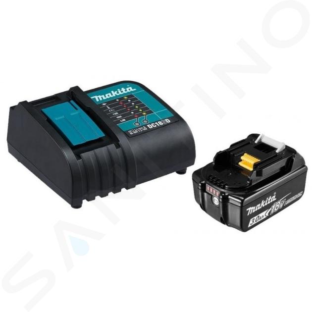 Makita Accesorii - Set de încărcător 2,6A și 1x acumulator 18 V LXT 3,0 Ah 199994-5
