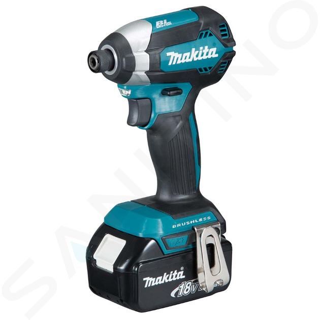 Makita Nářadí - 18V AKU rázový šroubovák, 2x aku Li-Ion LXT 3,0 Ah, nabíječka DTD153RFJ