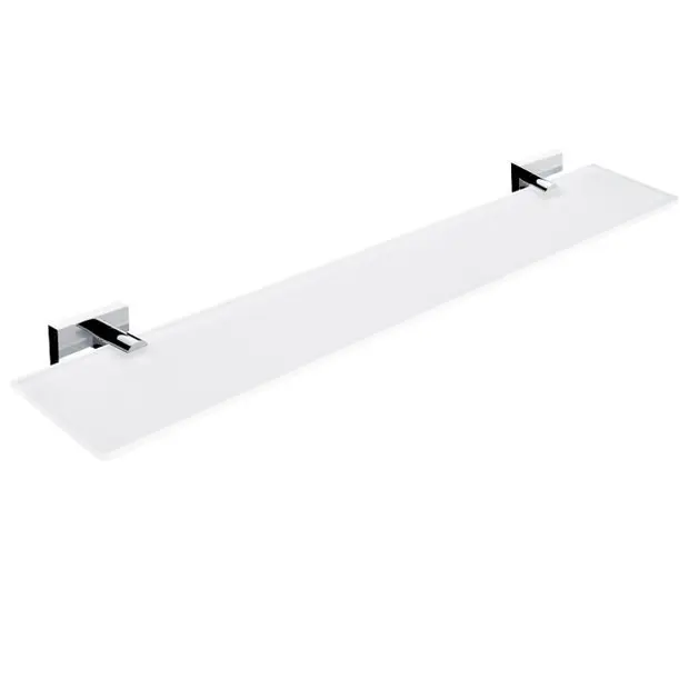 Levně Nimco Keira - Polička, délka 60 cm, matné sklo/chrom KE 22091B-60-26
