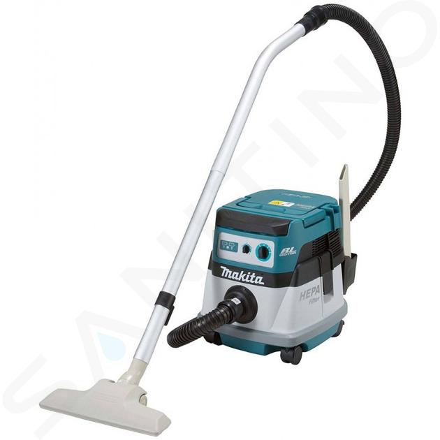 Makita - 18V AKU průmyslový vysavač, objem 8 l, bez baterie a nabíječky DVC865LZX3