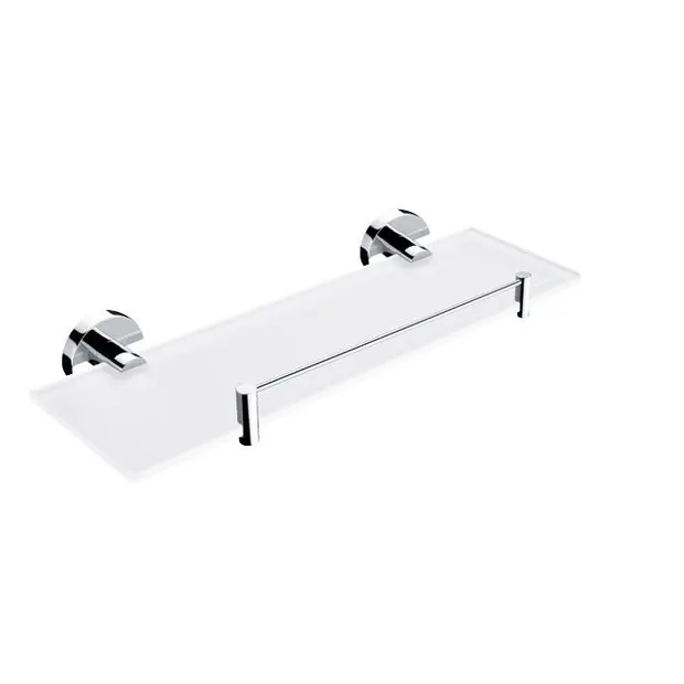 Levně Nimco Unix - Polička, délka 40 cm, matné sklo/chrom UN 13091BX-40-26
