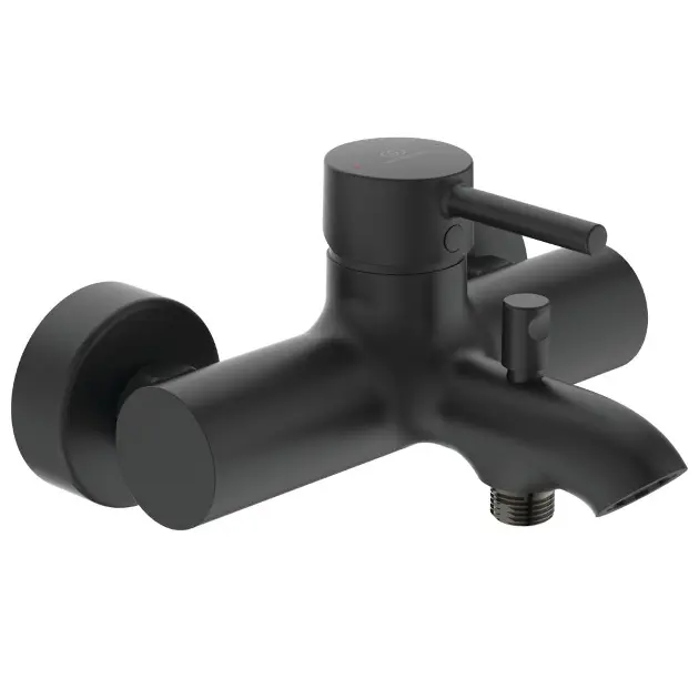 E-shop Ideal Standard - Vaňová nástenná batéria, čierna BC199XGIIJ5