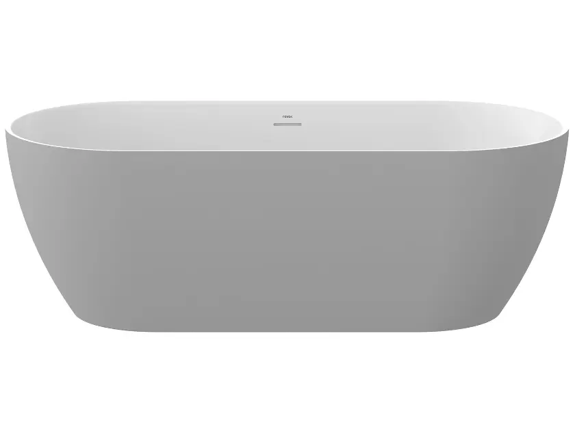 Ravak Freedom O Tec - Vasca da bagno freestanding, 170x77 cm, Smoke Grey/bianco CD31500000
