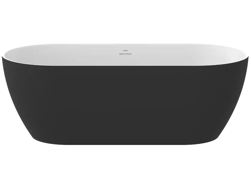 Ravak Freedom O Tec - Vasca da bagno freestanding, 170x77 cm, nero/bianco CD51700000