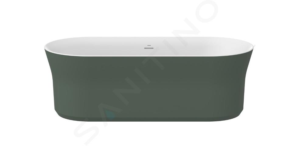 Ravak Ypsilon - Voľne stojaca vaňa, 180x80 cm, Grey Green/biela XC00100052