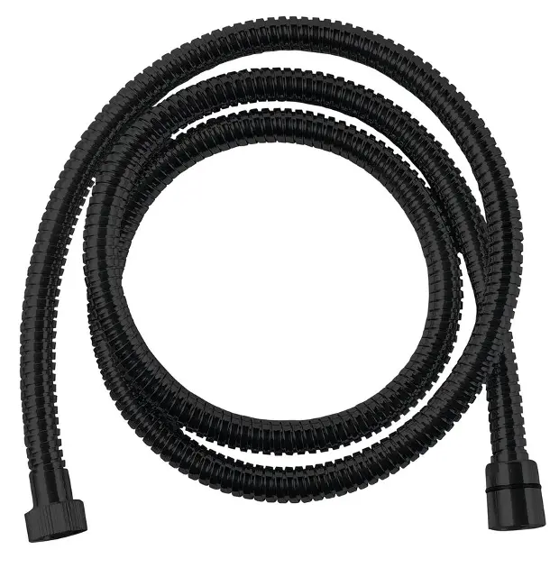 Sapho Powerflex - Sprchová hadice, 150 cm, matná černá FLEX150B