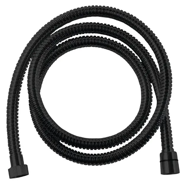 Sapho Powerflex - Маркуч за душ, 150 см, матово черен FLEX150B