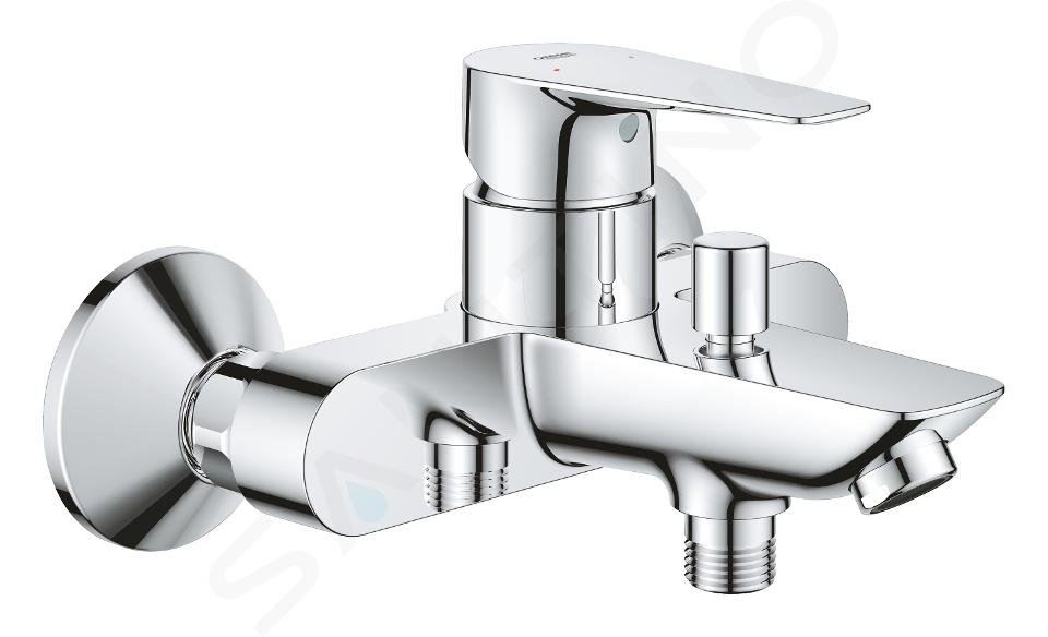 Grohe BauEdge - Vaňová batéria, chróm 23605001