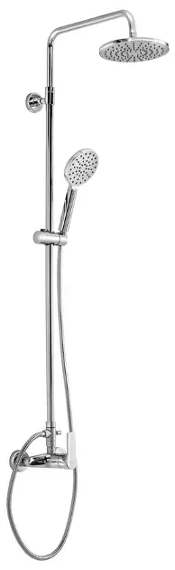 Levně Sapho Pax - Sprchový set s baterií, průměr 20 cm, 2 proudy, chrom XA139