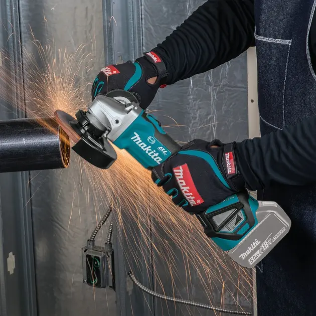 Meuleuse D'angle 125 Mm Makita DGA521ZX1 - 18V X-Lock (sans Batterie) - Puissante Et Légère