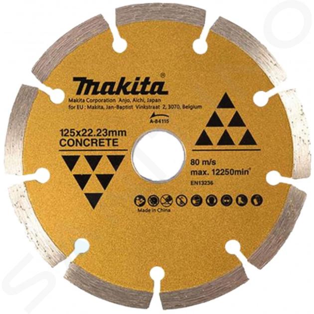 Makita Toebehoren - Diamantschijf voor droog zagen 125x22,2 mm A-84115