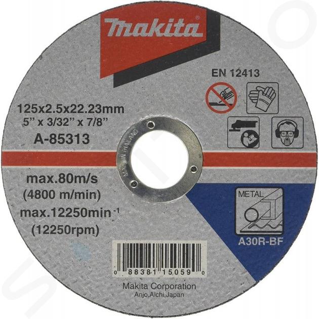 Makita Toebehoren - Snijschijf voor metaal 125x22,2 mm A-85313