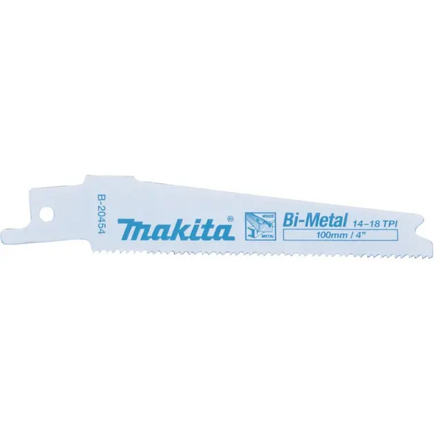 Levně Makita Příslušenství - Sada pilový plátků 14-18 TPI, délka 100 mm, 5 ks B-20454