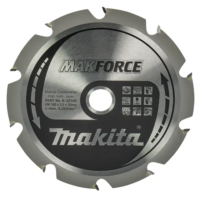 Makita B de scie 56770 specialized, 56 Dents, 1 V, 165 x 20 mm