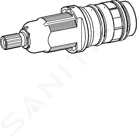 Hansa Ricambi - Cartuccia termostatica senza arresto HANSA 2.7 59913823