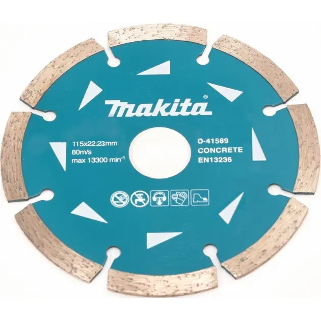 Levně Makita Příslušenství - Diamantový řezný kotouč na beton 115x22,2 mm D-41589