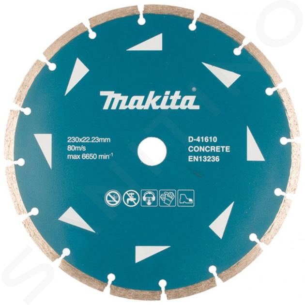 Makita Príslušenstvo - Diamantový rezný kotúč na betón 230x22,2 mm D-41610