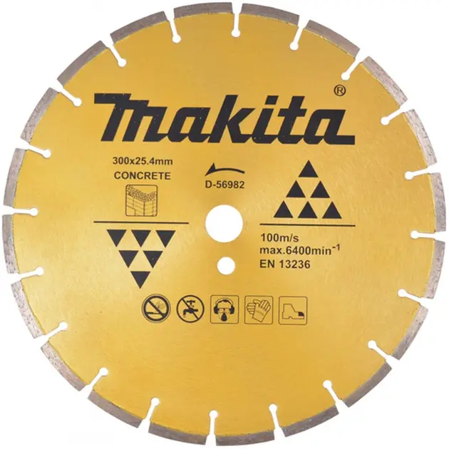 Makita Příslušenství - Diamantový řezný kotouč na beton 300x25,4 mm D-56982