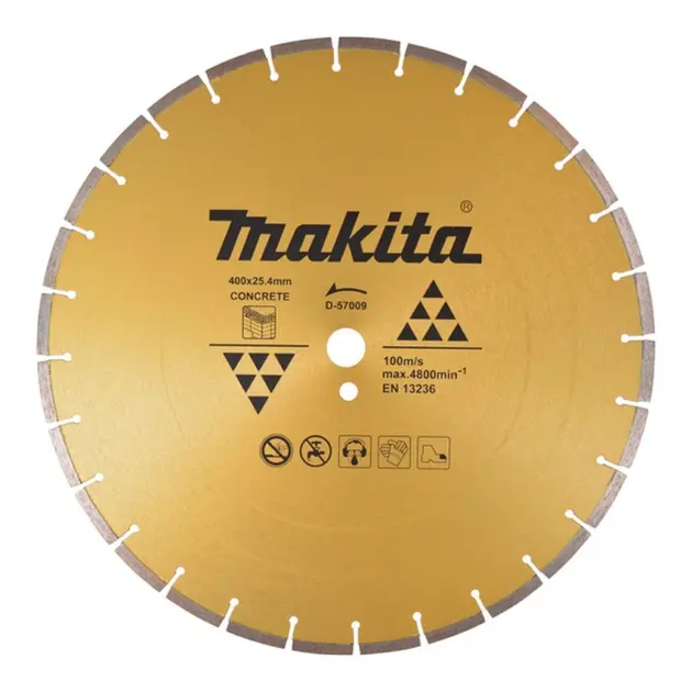 Levně Makita Příslušenství - Diamantový řezný kotouč na beton 400x25,4 mm D-57009