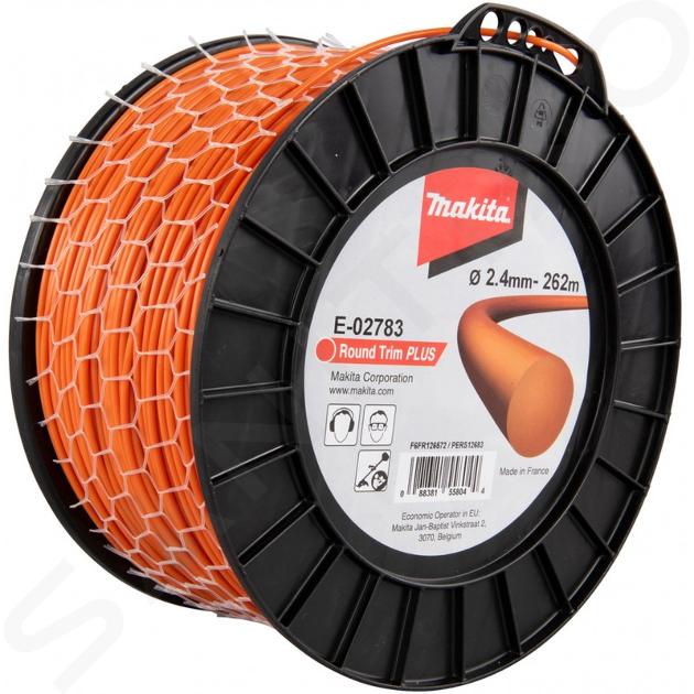 Makita Příslušenství - Náhradní struna 2,4 mm, délka 262 m E-02783