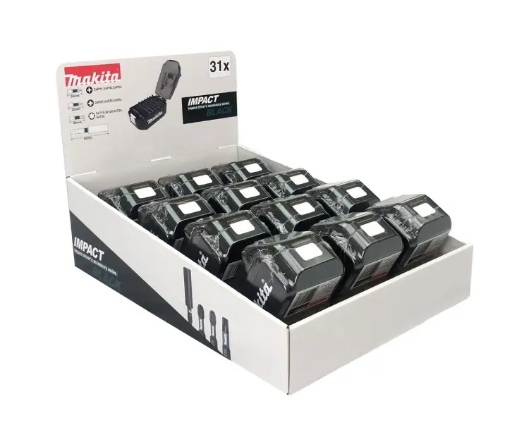 Makita - 31dílná sada bitů, 12 ks E-03090
