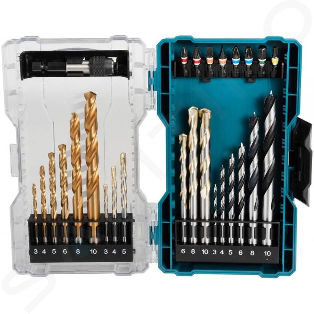 Makita Accessoires - Set d’embouts et de forets, 27 pcs E-07032