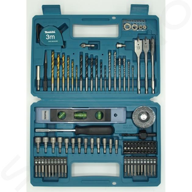 Makita Accesorios - juego de brocas y taladros de 102 piezas E-10730