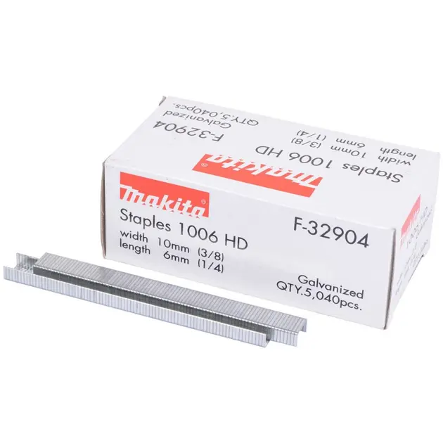 Levně Makita Příslušenství - Spony 10x6 mm, 5040 ks F-32904
