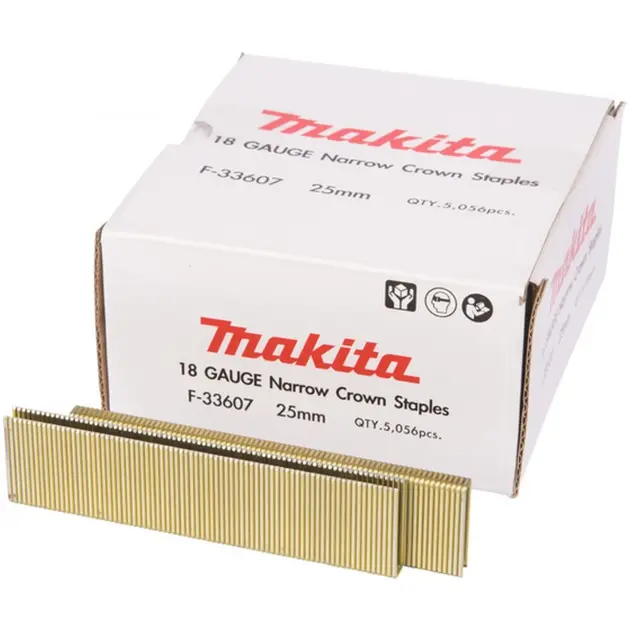 Levně Makita Příslušenství - Spony 6,3x25 mm, 5000 ks F-33607