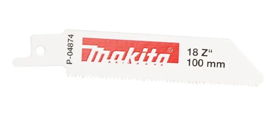 Levně Makita Příslušenství - Sada pilových plátků na kov 18 TPI, délka 100 mm, 5 ks P-04874