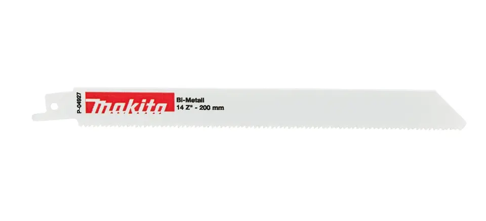 Levně Makita Příslušenství - Sada pilových plátků na kov 14 TPI, délka 200 mm, 5 ks P-04927