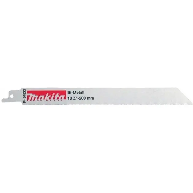 Levně Makita Příslušenství - Sada pilových plátků na kov 18 TPI, délka 200 mm, 5 ks P-04933