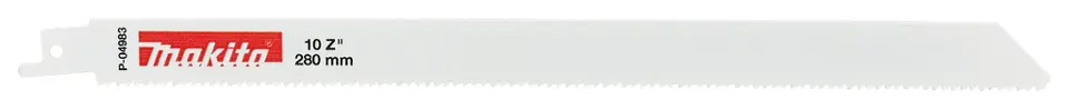 Makita Tartozékok - Fűrészlap készlet fémhez 10 TPI, hossz 280 mm, 5 db P-04983