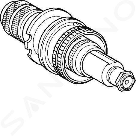 Hansa Ersatzteile - Temperaturreglereinheit mit integrierter Absperrung 59904501