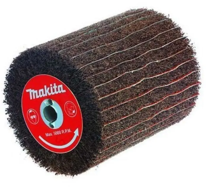 Spazzola In Nylon Spazzola Abrasiva Rullo Satinato - Foto 8