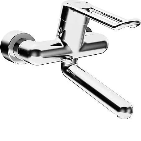 Levně Hansa Medipro - Páková umyvadlová nástěnná baterie, chrom 02552205