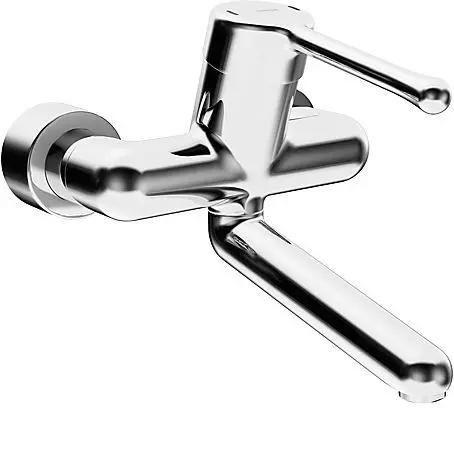 Levně Hansa Medipro - Páková umyvadlová nástěnná baterie, chrom 02552206