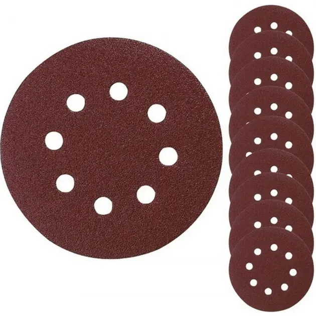 Einhell - Set di 25 pezzi di carta abrasiva (accessori per levigatrice